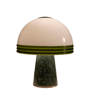 Lampe de table en céramique Raku SH8 en forme de champignon, LED E27 220V, commande par interrupteur, pour salons et salles à manger - Product Image 4