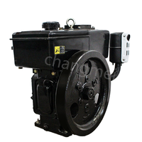 Moteur diesel marin puissant Yangmai 22hp 28hp, moteur diesel monocylindre à démarrage électrique Yangmai 8hp 10hp 15hp
