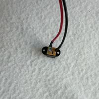 Câble de charge CC 22AWG PVC rouge et noir avec prise d'alimentation pour chargeur d'appareils électroménagers, socle de charge, batterie