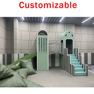 Equipo de Juegos Modular para Niños en Interiores con Tapetes de Trampolín Suaves y Estructuras Expandibles para Uso en Guarderías - Product Image 5