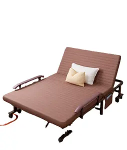 Hot selling product Space-saving furniture adjustable meta bed folding single sofa bed double bed