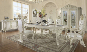 Juego de Comedor de Alta Gama Estilo Italiano para 12 Personas, Juego de Comedor de Madera Maciza Tallada a Mano de Lujo para Villas y Hoteles, Fabricante del Reino Unido - Product Image 3