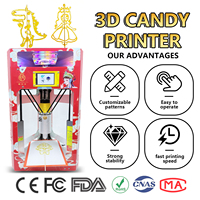 Máquina de Impresión de Azúcar en Oferta TH3D-170A, Impresora 3D de Dulces, Impresora 3D de Alimentos Comestibles, Fácil Operación para Tiendas de Dulces y Postres
