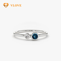 Cincin Safir atau Ruby dengan Moissanite, Cincin Merah Ruby untuk Wanita, Cincin Ruby Merah Darah Merpati, Cincin Ruby dan Berlian Emas Fashion