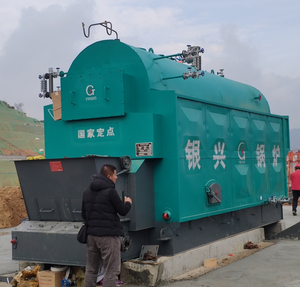 YG dzl mới được liệt kê tự động đốt gỗ nồi hơi công nghiệp mới giá cả cạnh tranh cho ống lửa sắt sinh khối than - Product Image 2