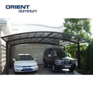 Offres Spéciales <span class=keywords><strong>garage</strong></span> double utilisé pour le jardin cadre en aluminium polycarbonate anti-UV toit abri <span class=keywords><strong>d</strong></span>'auto pour la vente en gros - Product Image 2