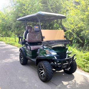 Carrito de Golf Eléctrico de 4 Plazas Tipo G Wagon para Recorridos Ecológicos, Turismo Rural, Vehículo Cómodo para Varias Personas, Vehículo de Ocio y Viaje, Remolque Utilitario - Product Image 2