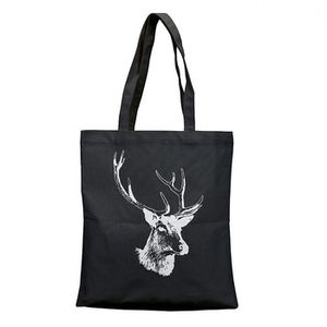 Sac fourre-tout personnalisé en gros avec logo par transfert thermique, sac de courses en coton à prix abordable, sac fourre-tout en toile personnalisé - Product Image 6