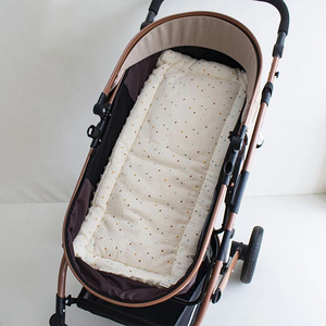 Colchón de Algodón para Cochecito, <span class=keywords><strong>Universal</strong></span>, para Todas las Estaciones, Lavable a Máquina, Cojín de Asiento, Colchón Pequeño para Cuna - Product Image 4