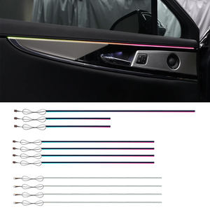 ไฟตกแต่งภายในรถยนต์ RGBIC สำหรับ Lincoln Nautilus ปี 2021-2025 จากโรงงานโดยตรง แถบไฟ LED สำหรับตกแต่งภายใน - Product Image 1