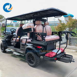 Voiture de golf électrique, nouvelle énergie, compatible avec les voitures de club, batterie au plomb-acide 48V, 3-4 places, autonomie de 70-90 km, conçue pour les sites touristiques - Product Image 1