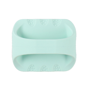 Wholesale New Style Unique Square Design <b>Beard</b> Scrubber Silicone <b>Beard</b> Brush & Exfoliator Scalp Massager Brush - Product Image 3