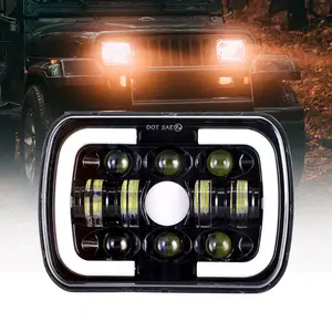 Lampu Depan Led Jeep, Lampu Depan Led Wk 2008 Grand Cherokee Dapat Disesuaikan