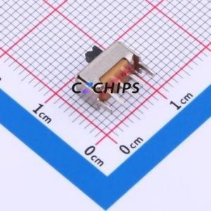 HX SS12D07VG2 Slide Switch Through hole Component (THT) Switch Single Pole Double Throw Rectangle Pin Header PC Pin 8.7mm - Product Image 2