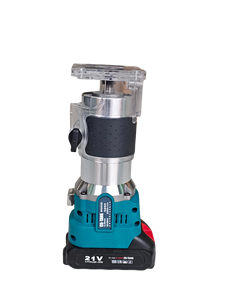 Motosierra inalámbrica de 21V con motor sin escobillas de 800W y 14000 RPM, máquina de recorte para carpintería, con batería de litio universal y base fija. - Product Image 3