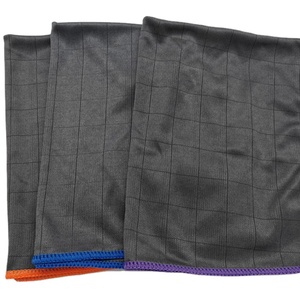 Thân Thiện Với Môi Microfibra Carbon Làm Sạch Khăn Với Màu Sắc Khác Nhau Cạnh Tái Sử Dụng Làm Sạch Vải - Product Image 4