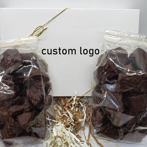 Bonbons éponge croustillants au miel et au caramel, vente en gros, collation sucrée, OEM, marque privée, confiserie dorée croustillante - Product Image 1