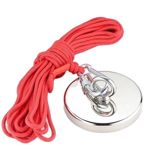 מגנט דיג 850 חזק במיוחד Nebodymium-ארץ נדירה, מתכת עגולה עבור נחל & דיג מגנטי - Product Image 1