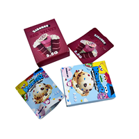 Nouvel Emballage Exotique Cali au Design Original, Sachets Mylar Découpés à la Forme Irrégulière de 3,5 Grammes Anti-Odeur pour Fleurs Séchées et Bonbons, avec Boîte Combinée