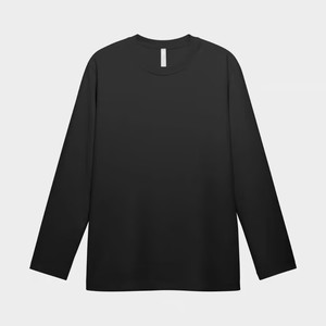 Camiseta de Manga Larga para Hombre, de Alta Calidad, Colorida, con Logotipo Personalizado, Cuello Redondo, Secado Rápido, Transpirable, Suave y Ligera, para Entrenamiento Físico - Product Image 1