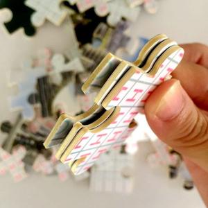 Logotipo personalizado de impresión de tamaño a servicios de oem de cartón de papel de 3d diy juguete juego 100/300/500/1000/ <span class=keywords><strong>10000</strong></span>/2000 <span class=keywords><strong>piezas</strong></span> del rompecabezas de rompecabezas para el conjunto - Product Image 4