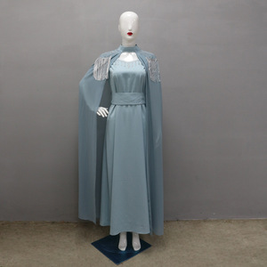 Zifeng OEM Abiti da Sera Luccicanti con Paillettes per Donne Sciarpe <span class=keywords><strong>Bolero</strong></span> con Nappine Mantelle Coprispalle - Product Image 6