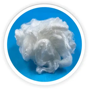 Soft Pla Fiber Yarn For Material Of Nonwoven Fabric 100% Biodegradable