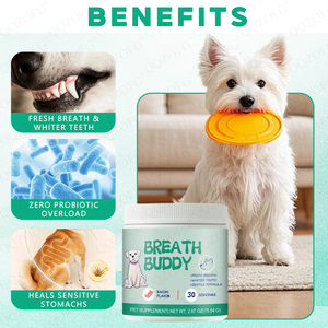 ผงทำความสะอาดฟันสุนัข Tk Amazon Hot Pet Breath <span class=keywords><strong>Buddy</strong></span> - Product Image 4