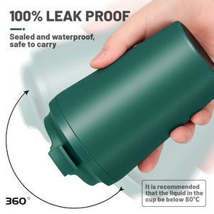Mug à café en acier inoxydable à isolation sous vide pour le camping et le bureau, isolation thermique de 6 à 12 heures - Product Image 2