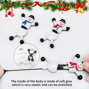 Cadeau de Noël <span class=keywords><strong>Bonhomme</strong></span> de neige grimpeur mural Homme araignée collant Jouet Petit homme qui se retourne Jouet de décompression et de ventilation pour enfants - Product Image 6