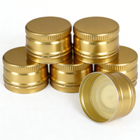Bouchon à vis en aluminium écologique disponible en plusieurs tailles et couleurs, pot cosmétique en verre de qualité alimentaire personnalisable, huile essentielle