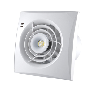 Ventilateur d'extraction mural silencieux 220V 4-6 pouces à haut débit d'air pour salle de bain avec lumière LED, fonctionnement silencieux, faible bruit - Product Image 4