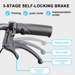 Cadeira de Rodas Manual OEM de Melhor Qualidade Dobrável em Liga de Alumínio Equipamento de Reabilitação para Idosos e Pessoas com Deficiência - Product Image 5