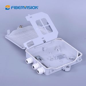 Caja de Distribución de <span class=keywords><strong>Fibra</strong></span> Óptica FIBERVISION D08F <span class=keywords><strong>FDT</strong></span>, 1 Entrada y 8 Salidas, IP65 Impermeable - Product Image 1