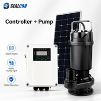 Services OEM fournis - Pompe submersible solaire hybride AC/DC avec contrôleur MPPT pour l'irrigation des fermes et le drainage des eaux usées