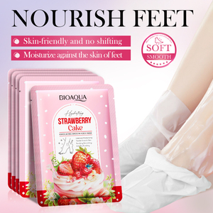 <span class=keywords><strong>Mascarilla</strong></span> Exfoliante <span class=keywords><strong>para</strong></span> <span class=keywords><strong>Pies</strong></span> <span class=keywords><strong>BIOAQUA</strong></span> de Fresa, Nutritiva, Elimina la Piel Muerta, Cuidado de la Piel Coreano, Venta al Por Mayor OEM - Product Image 2