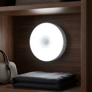 <b>Wireless</b> Rechargeable Motion Sensor LED Night <b>Light</b> Type-C Magnetic Wall <b>Light</b> for Closet Cabinet - Product Image 1
