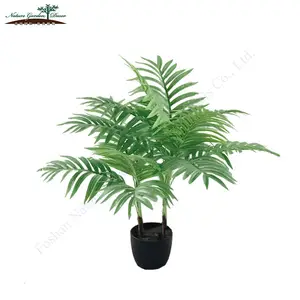 Grosir Mini Plastik Bonsai Palm Pohon Buatan Tanaman Kecil