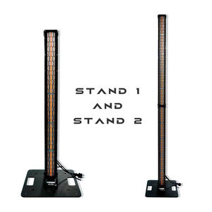 Barra Luce Stroboscopica a Led Retrò 8x30W Bianco Caldo + Ambra con Effetto Accecante IP65 Pro Impermeabile per Esterni per DJ Concerti ed Effetti Scenografici - Product Image 3