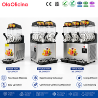 Machine à slush à haute efficacité avec réfrigérant R290, 12L, pour comptoir, distributeur de boissons glacées pour restaurant