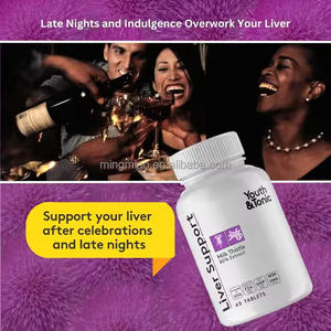 Gençlik <span class=keywords><strong>Tonic</strong></span> 3X vücut temizlemek detoks hapları 120 kapsül bitkisel takviyeler kadın erkek destek sağlıklı karaciğer kolon fonksiyonu - Product Image 2