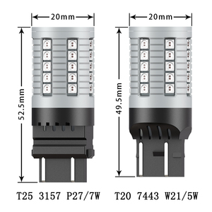 3156 3157 12V 22V Led Xe Phanh Đèn Bật Tín Hiệu Led Đèn Tự Động Bóng Đèn 45smd 3030 1156 7440 100% Canbus Không Có Hyper Flash - Product Image 4
