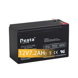 12V7.2ahディープサイクルagmバッテリーバックアップ用鉛蓄電池電気電源システム用バッテリー - Product Image 1