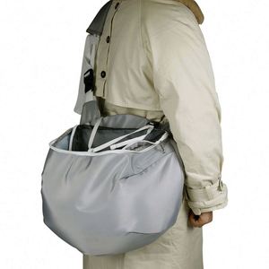 Premium Quality Waterproof Foldable Japanese Style <b>Pet</b> <b>Sling</b> Carry Bag With Two Quick Released Buckle - Product Image 2