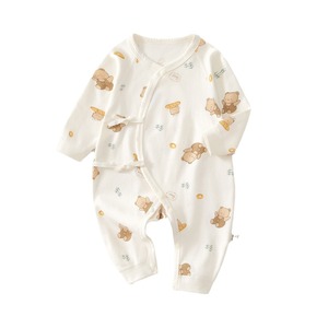 Body de Bebé de Algodón Puro, 0-3 Meses, Unisex, Tejido, para Primavera y Otoño - Product Image 5