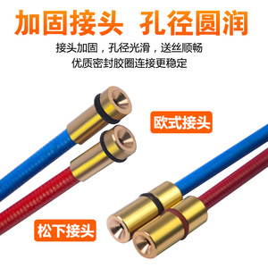 Baijin Wire Feed Hose 200A MIG Welding Torch Accessory Soft Tube for Gas Shielded Welding - Product Image 2