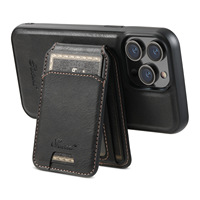 Coque de téléphone magnétique avec fente pour carte, béquille et chargement sans fil pour iPhone 18 Pro Max, Samsung S26 Ultra, Google Pixel 11 Pro