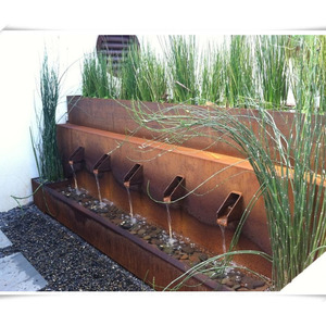 Corten Staal Grote Tuin Metalen Water Feature