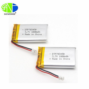 Batería de Iones de Litio 703450 de 1300mAh y 3.7V, Fabricante OEM para Juguetes, Suministro Directo de Polímero - Product Image 2