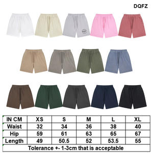 420 GSM 100% coton hommes Baseball Shorts personnalisé décontracté français éponge poids lourd haute qualité épais cordon solide décontracté lavage - Product Image 2